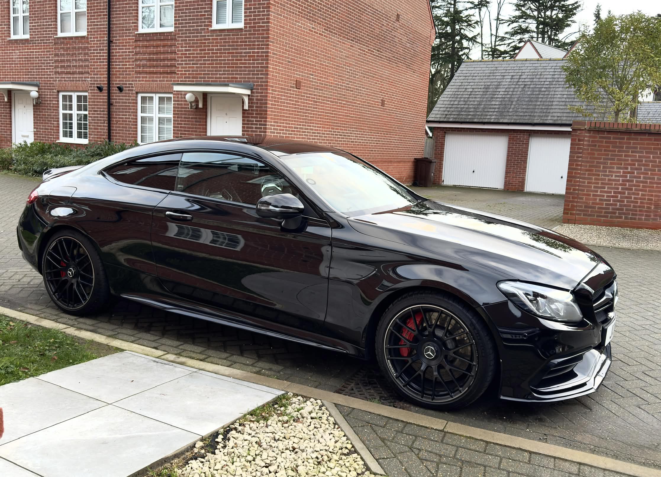 Mercedes C63S AMG paint correction