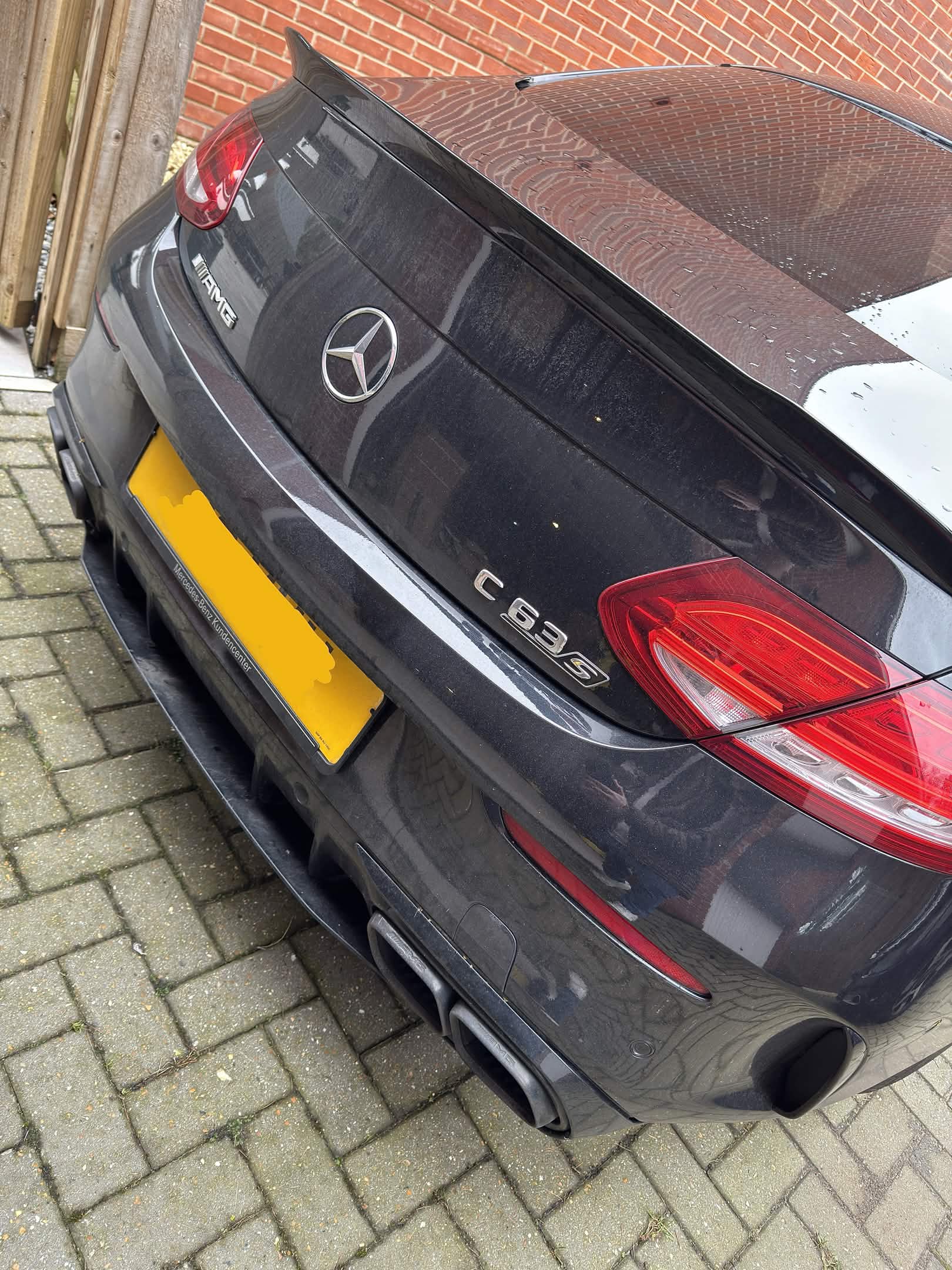 Mercedes C63S after